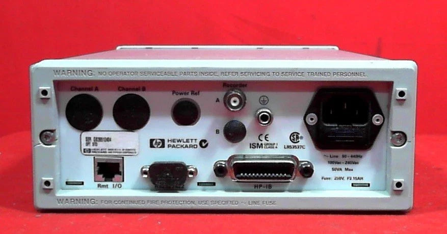 HP Agilent Keysight E4418B Power Meter Product Overview