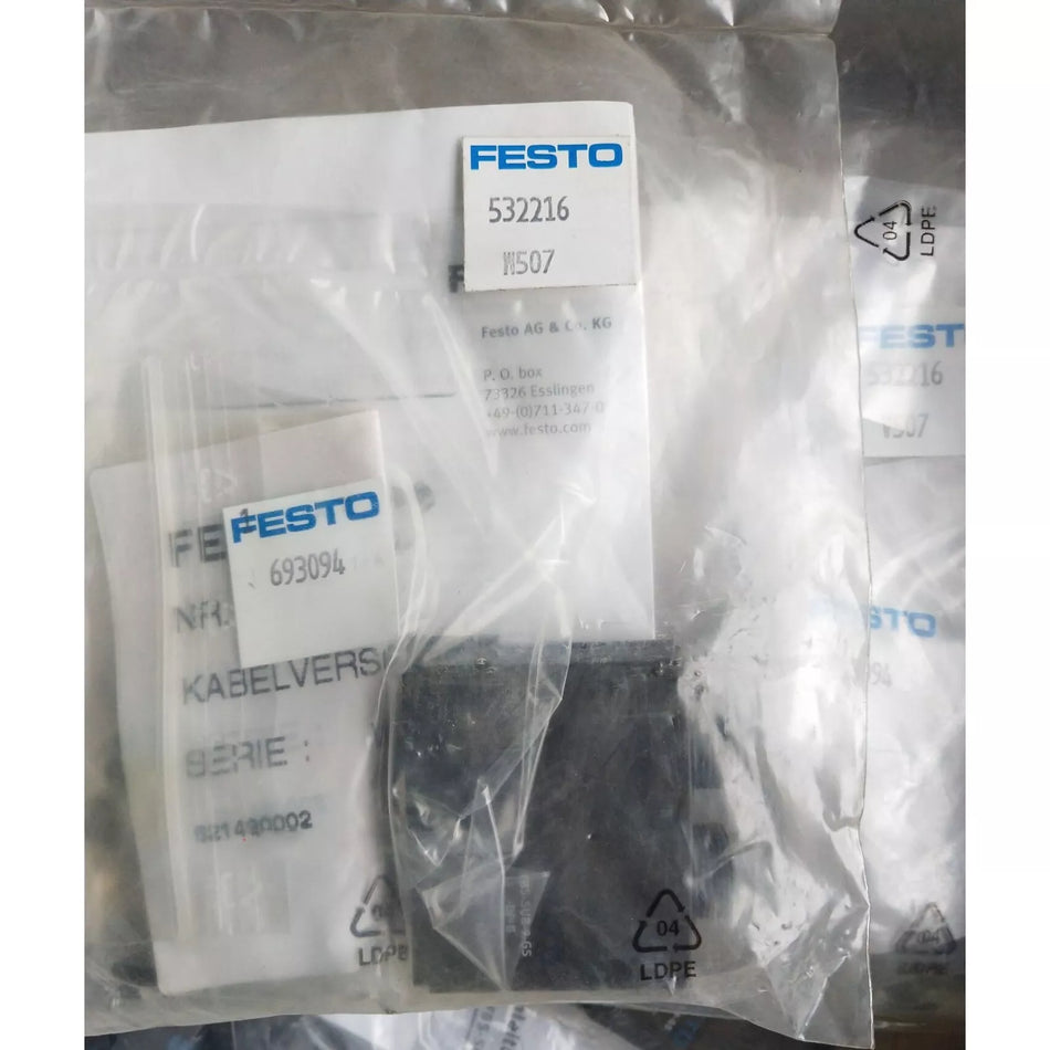 Festo FBS-SUB-9-GS-DP-B 532216 Bus Plug for Industrial Automation