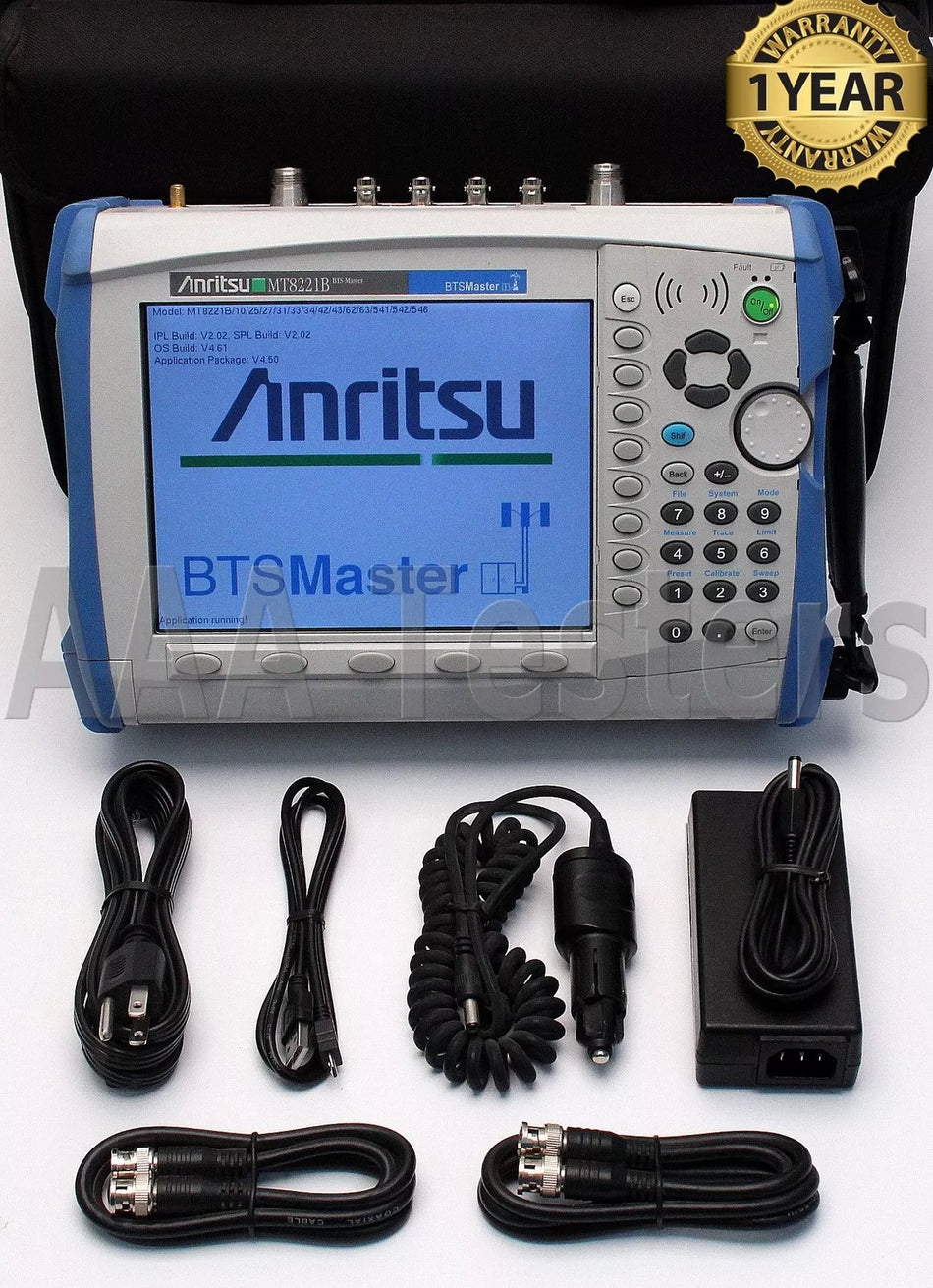 Anritsu MT8221B BTS Master Base Station Cable Antenna Spectrum Analyzer 7.1 GHz