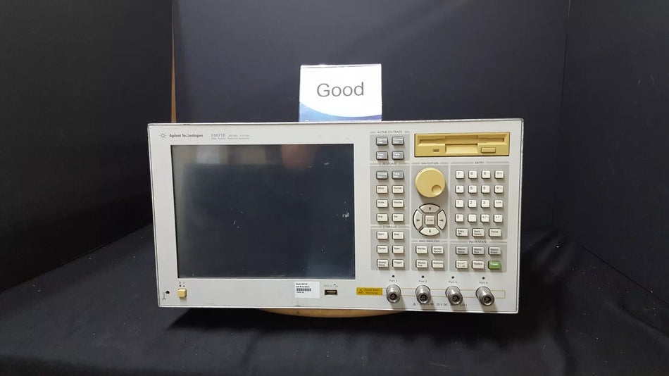 Agilent E5071B Network Analyzer 300kHz-8.5GHz with Option 414 008 016 (0613)