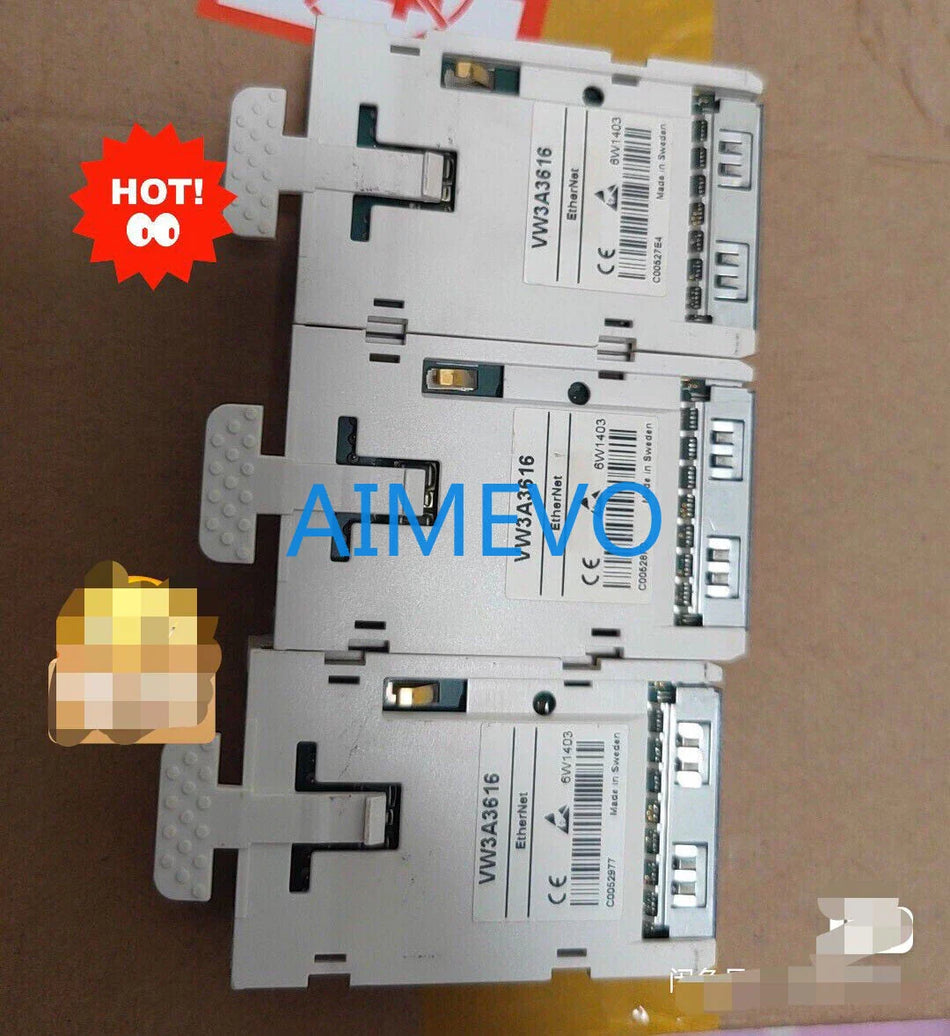 1pcs Electric Ethernet TCP/IP Communication Module VW3A3616 Used