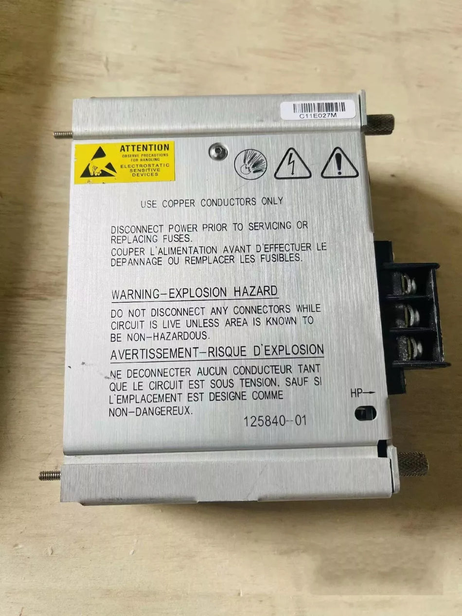 1PCS USED 125840-01 Power Rear Card () #N5910 YF