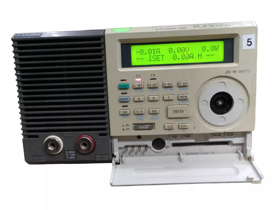Kikusui PLZ303W Electronic Load with Advanced Testing Capabilities