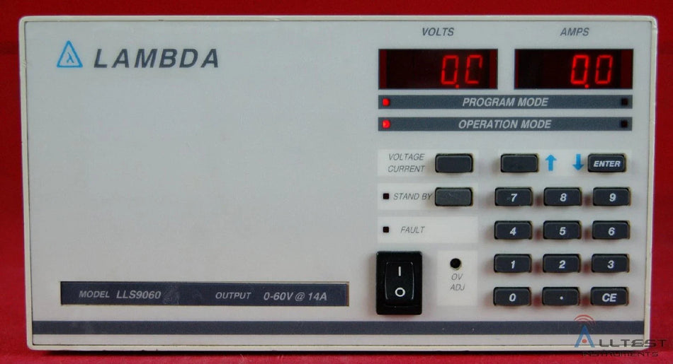 Lambda / TDK / EMI LLS9060 DC Power Supply, 0-60V/0-14A