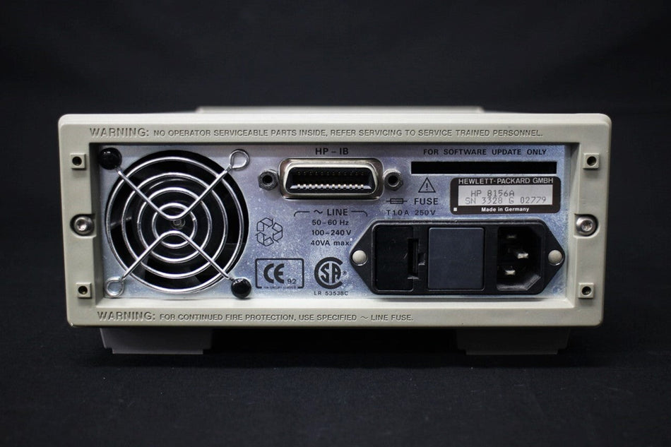 Optical Attenuator for 1250-1650nm Spectrum by HP
