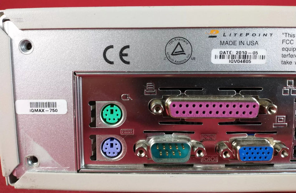 LitePoint IQMAX-750 IQV04605 MIMO Test System AS-IS
