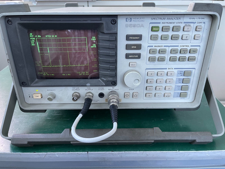 Agilent 8590A Spectrum Analyzer 10kHz-1.5GHz