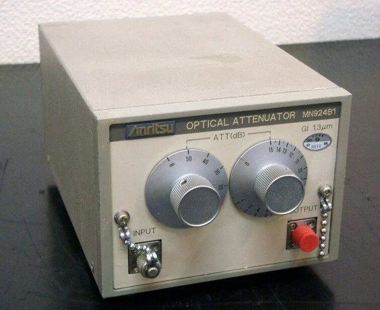 ANRITSU MN924B1 1.3um 0-65dB GI Optical Attenuator