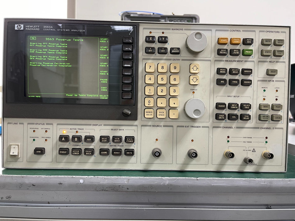 HP 3563A Control System Analyzer
