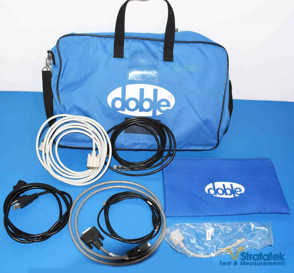 Doble F6300E External Amplifier Power System Simulator 3 Phase Relay Test Set