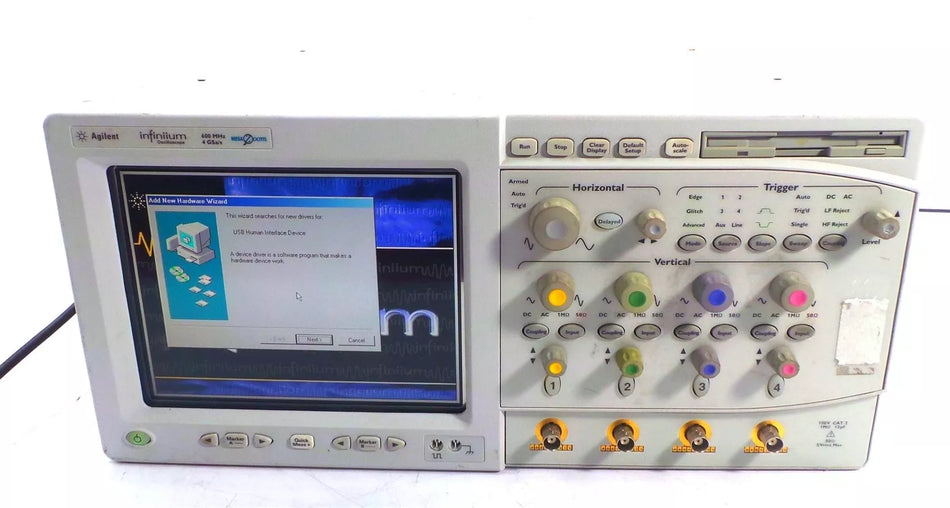 Agilent Infiniium Oscilloscope 600 MHz, 4 GSa/s