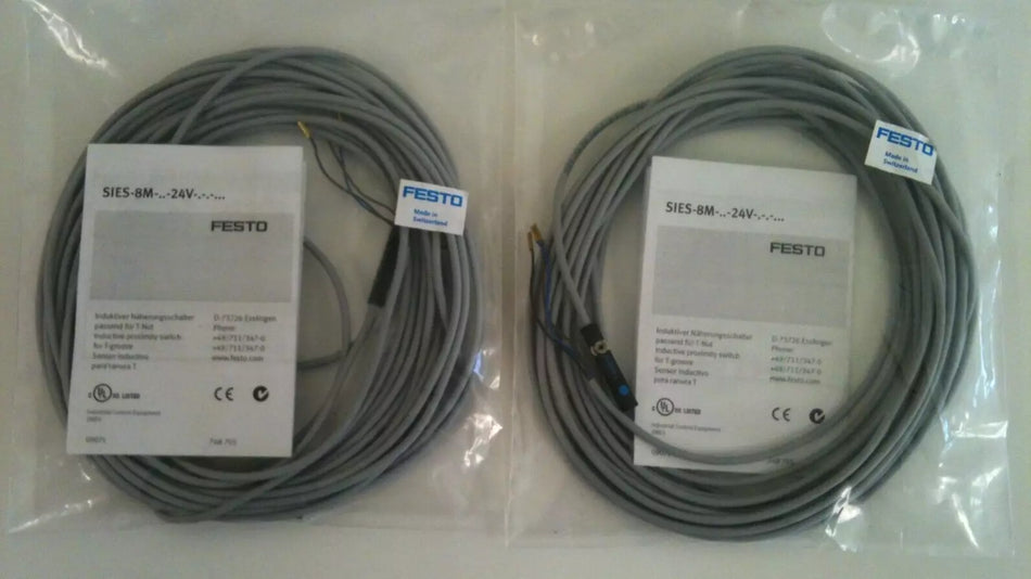 Festo SIES-8M-PS-24V-K-7, 5-OE 551386 Proximity Sensors with 8M Cable