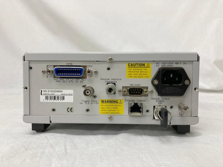 ANRITSU MT9810B Mainframe