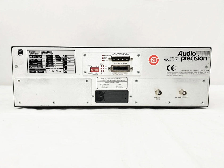 Audio Precision SYS-2712 Audio Analyzer