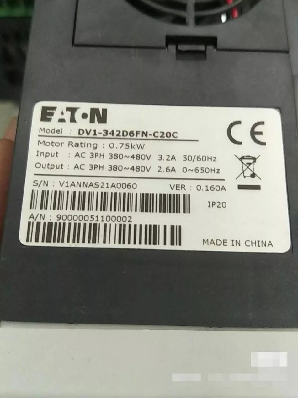 1pc USED Inverter DV1-342D6FN-C20C 0.75KW 380V TESTED #V9Z62 CH