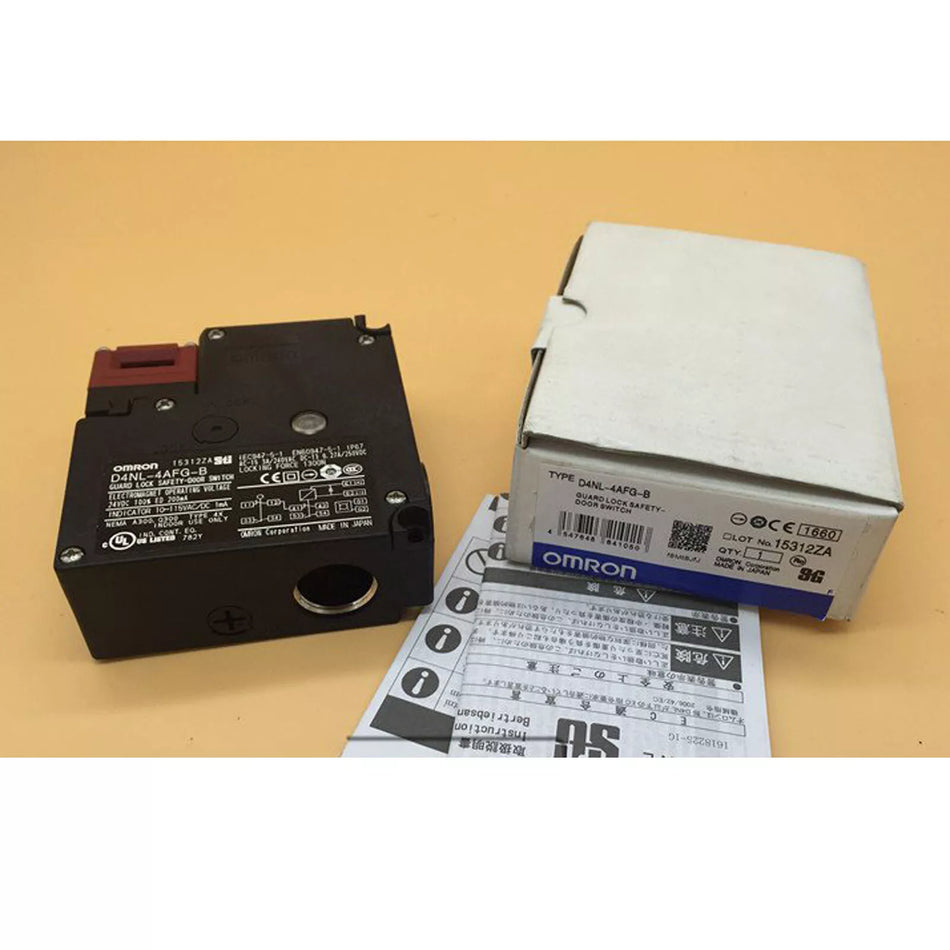 Omron D4NL-4AFG-B Safety Door Switch in Box - Fast Shipping