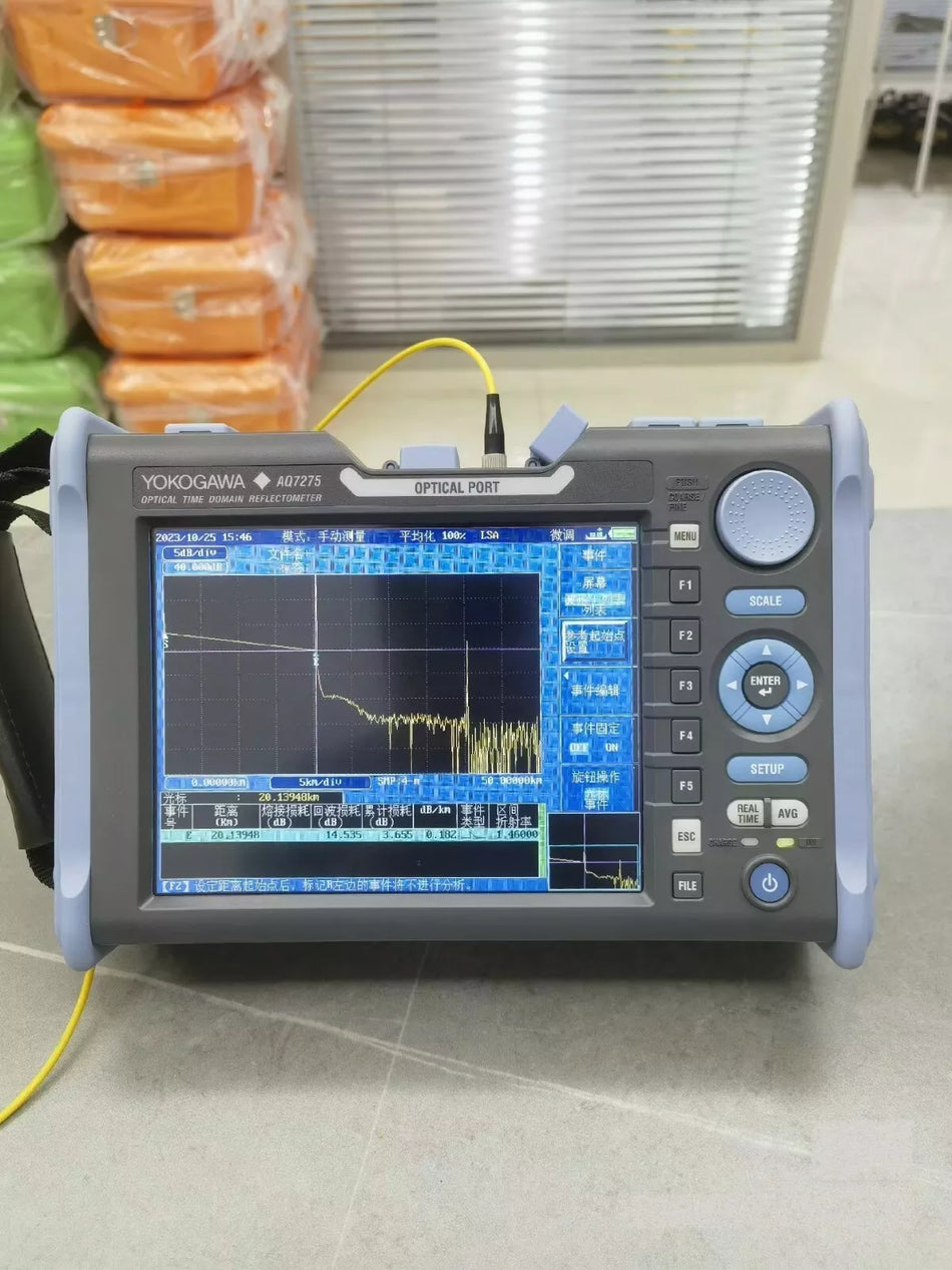 1PCS Test OK AQ7275 Optical Time Domain Reflectometer #N386P YF
