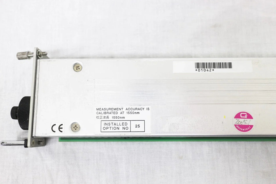 Advantest Q82208 Optical Sensor for Precision Measurement