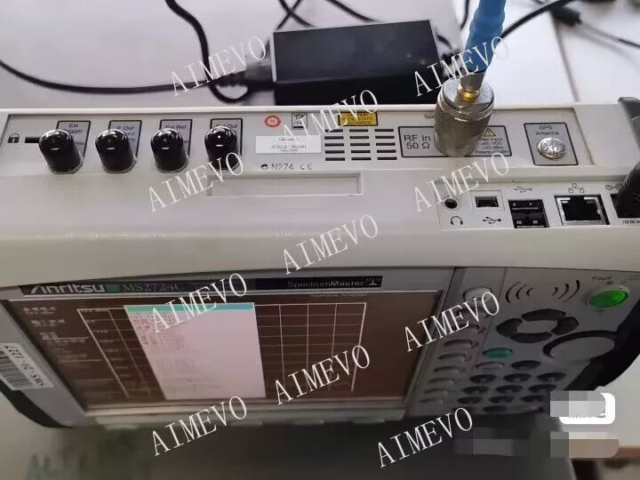 Anritsu MS2724C 9kHz - 20GHz Spectrum Master Analyzer With battery + charger