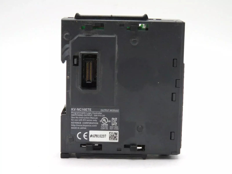 Keyence KV-NC16ETE PLC Expansion Output Module Unit 16
