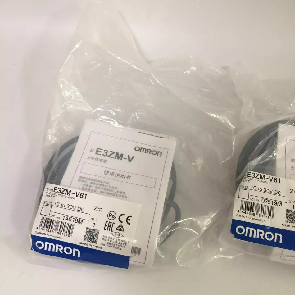 Omron E3ZM-V61 Photoelectric Switch for Industrial Automation
