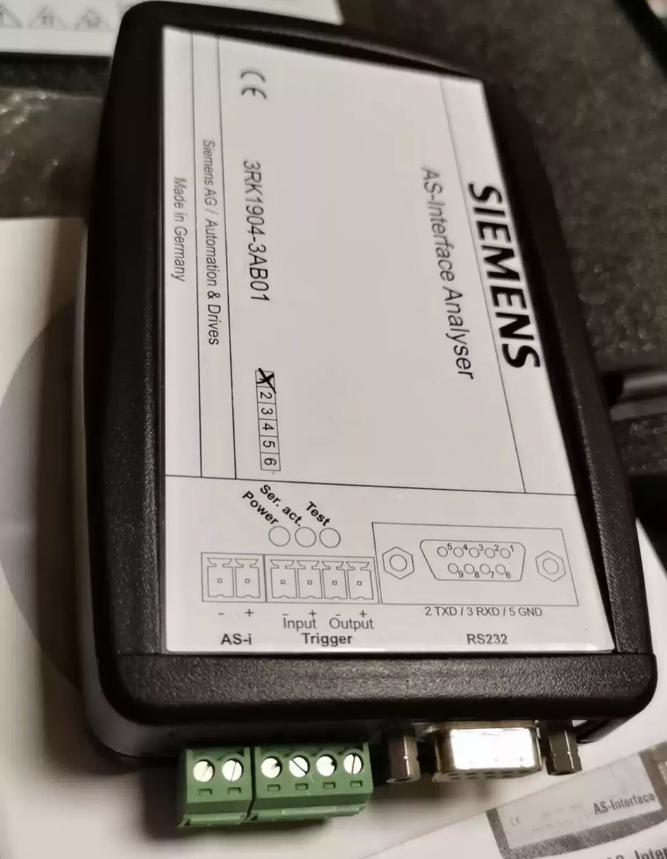 SIEMENS AS-I V2 AS-Interface Analyser 3RK1904-3AB01 new