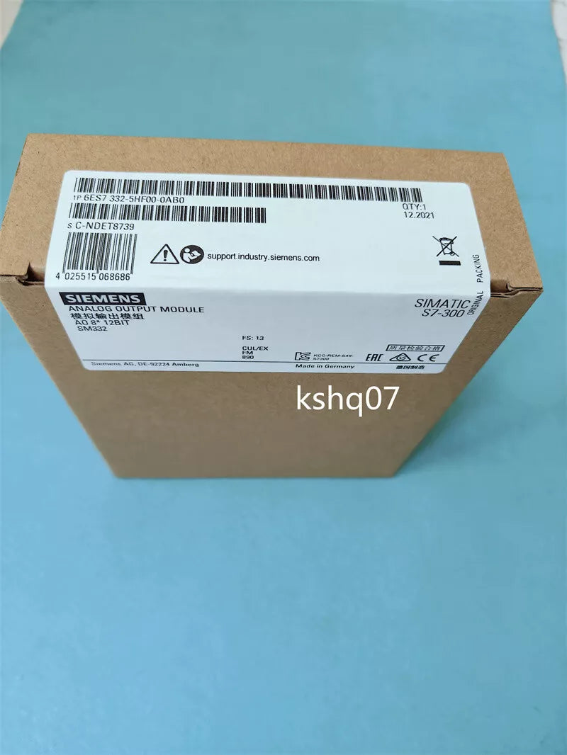 1pc Siemens 6ES7332-5HF00-0AB0 6ES7 332-5HF00-0AB0 fast delivery #SC/