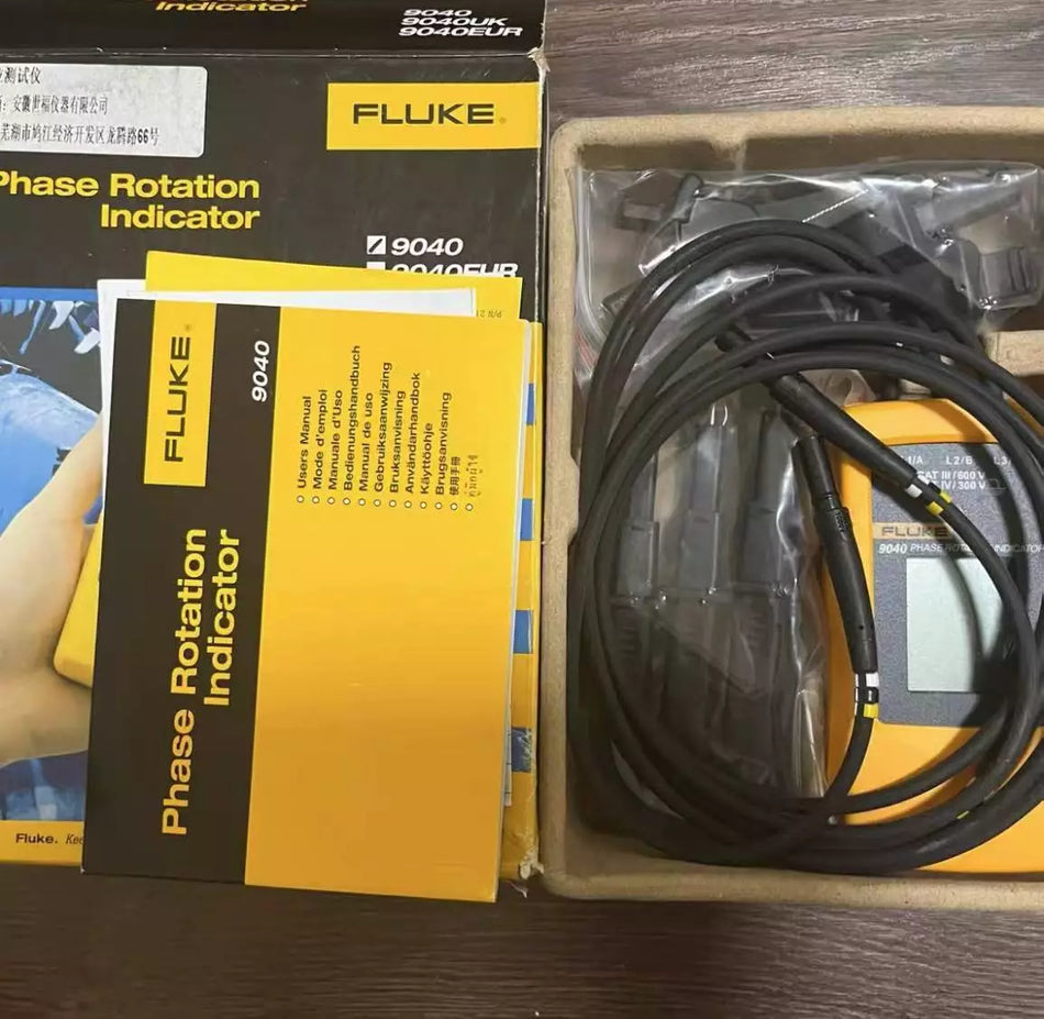 Fluke 9040 Three-Phase Rotation Indicator