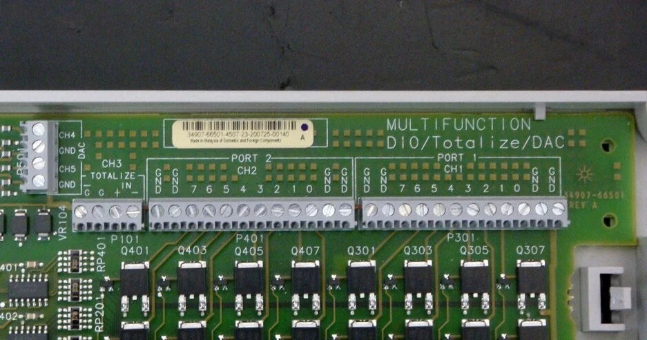 Agilent 34907A 3 Multi Function Module