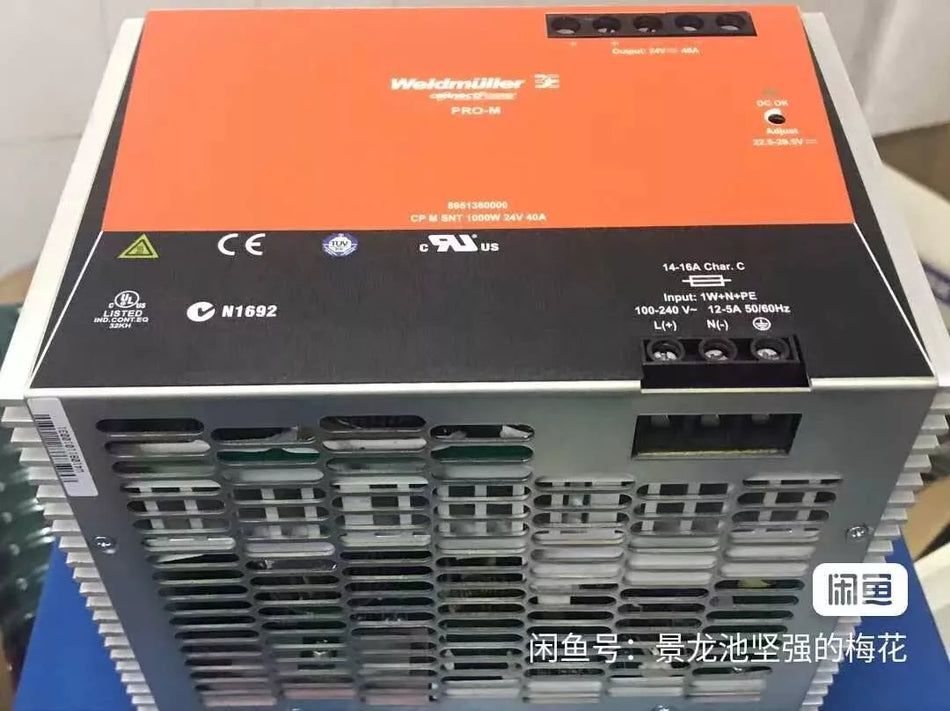 1PC NEW Weidmuller 8951380000 CP M SNT 1000W 24V 40A #N3060 YF