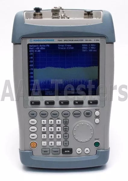 Rohde & Schwarz FSH3 R&S 3.23 Handheld Spectrum Analyzer Tracking Generator FSH