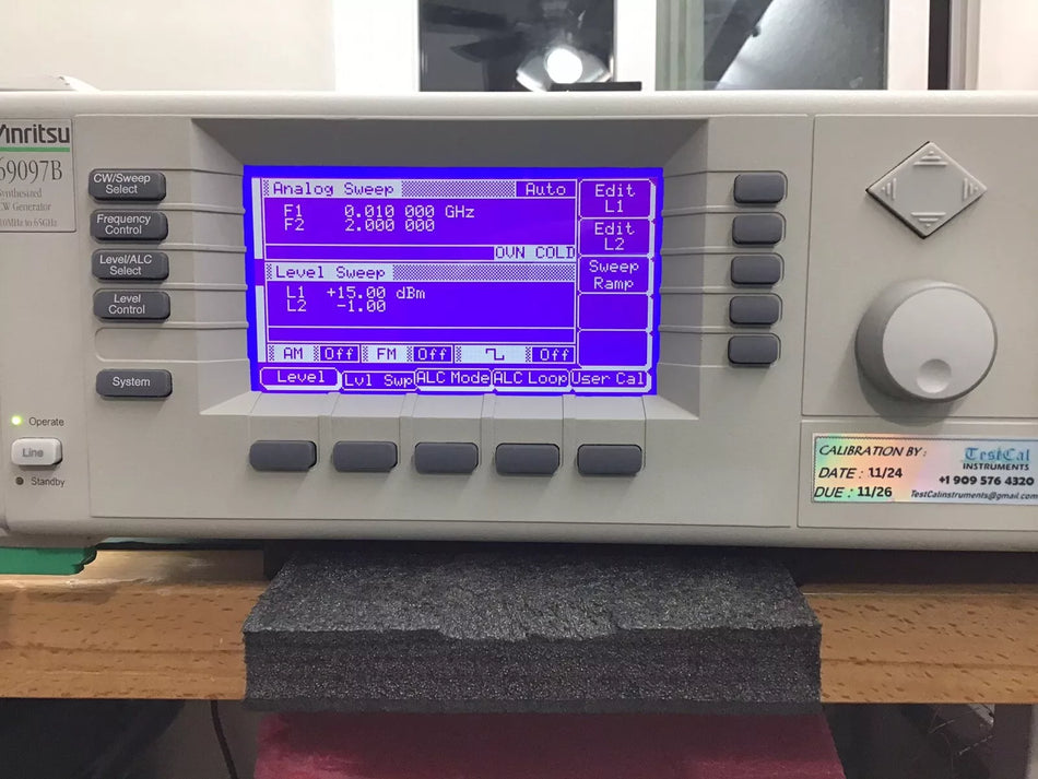 Anritsu 69097B/69197B/C Signal Sweep Generator 67GHz - Ultra Low Phase Noise