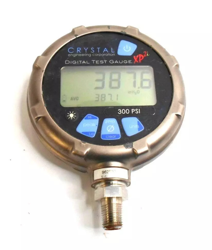 Crystal XP2i Digital Test Gauge 300 PSI - High-Quality Measurement Tool