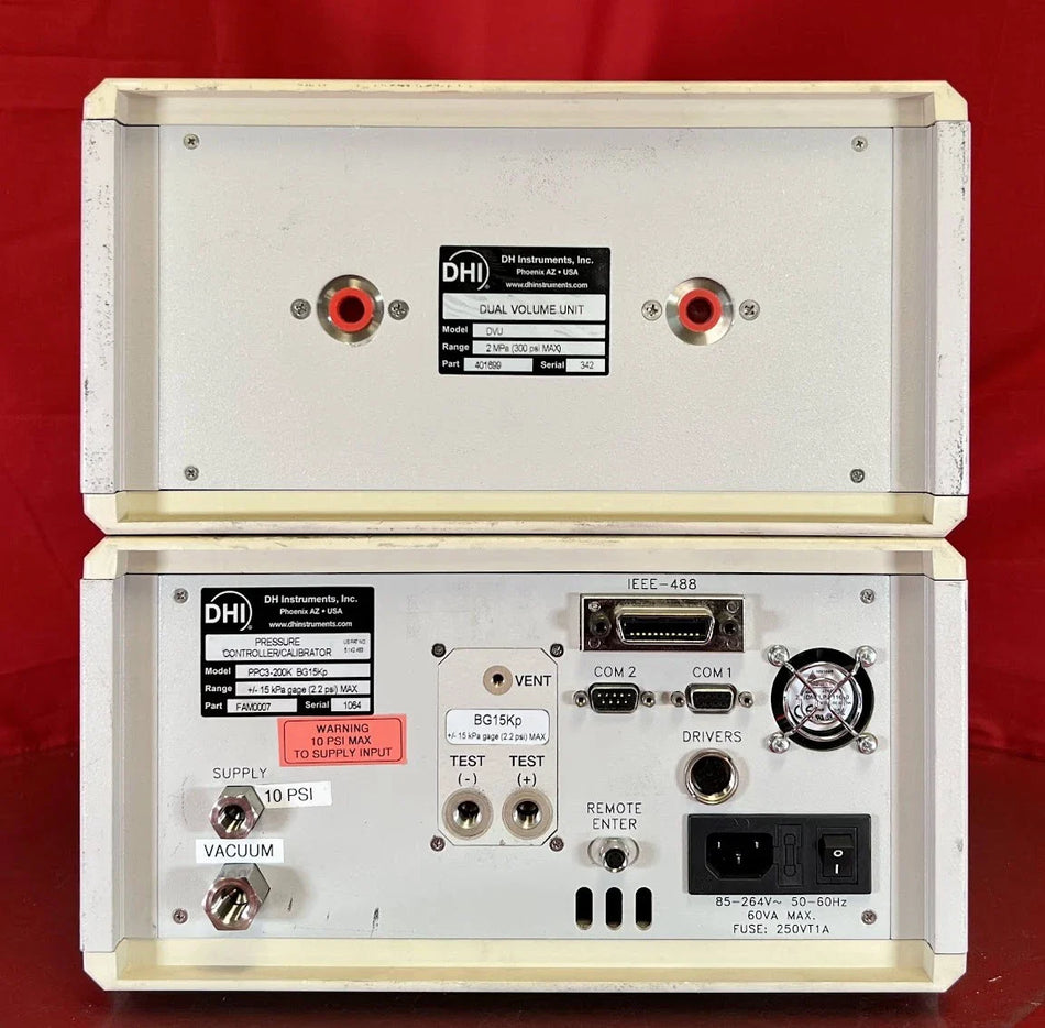 DH Instruments PPC3-200K BG15KP Pressure Controller/Calibrator, 1064