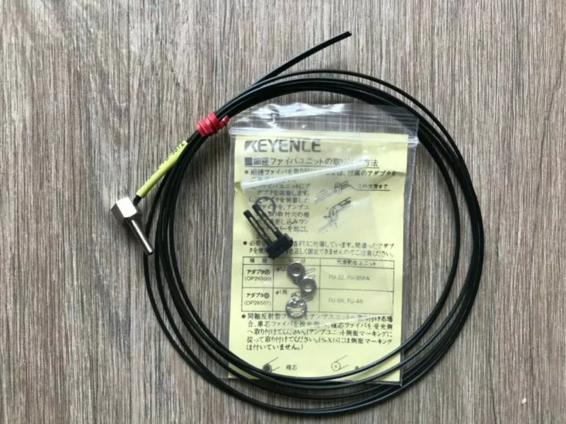 Keyence FU-35TZ Fiber Optic Sensor FU35TZ Cable In Box