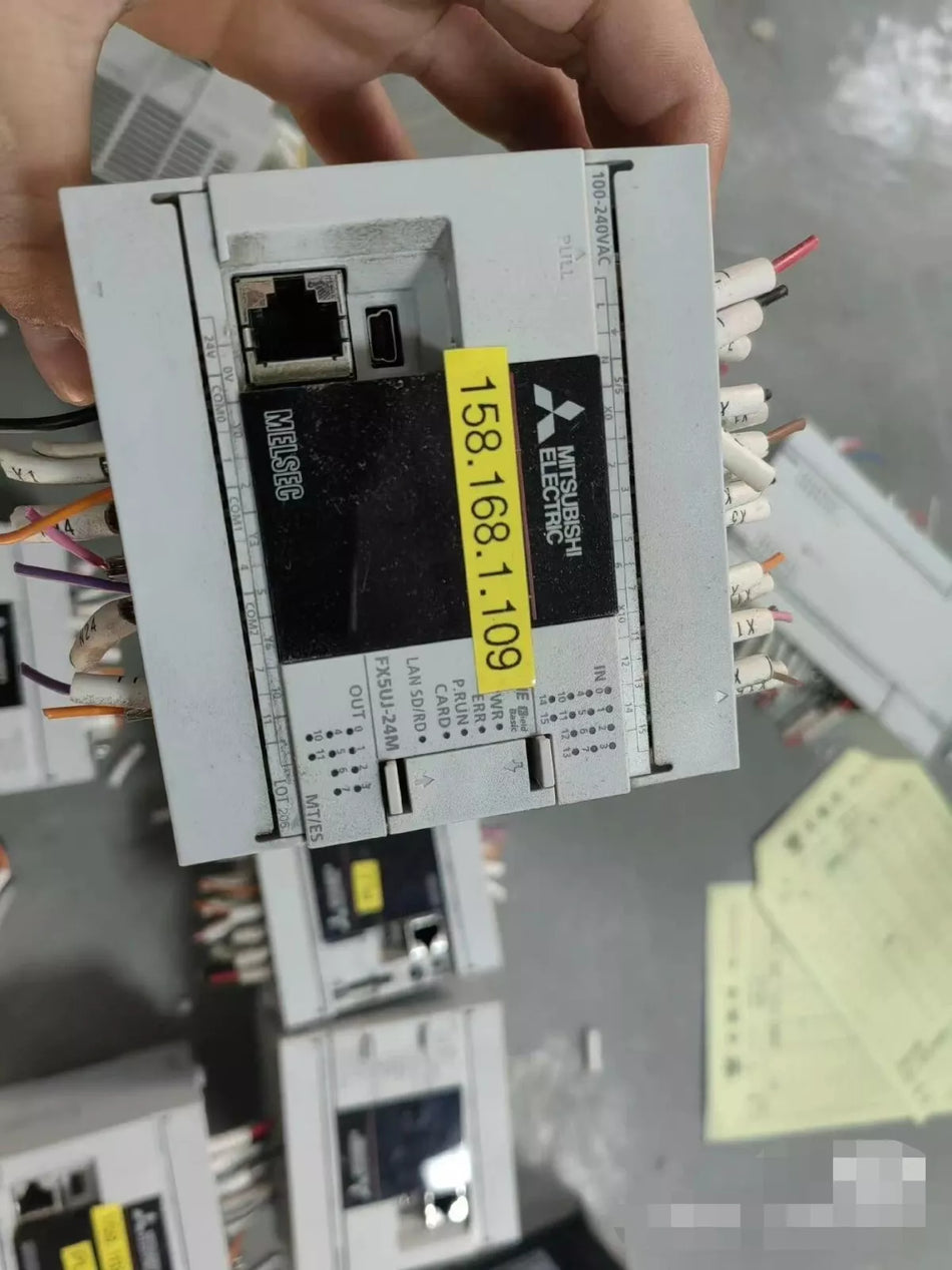 1pc USED FX5UJ-24MT/ES Module TESTED By #V1RA CH