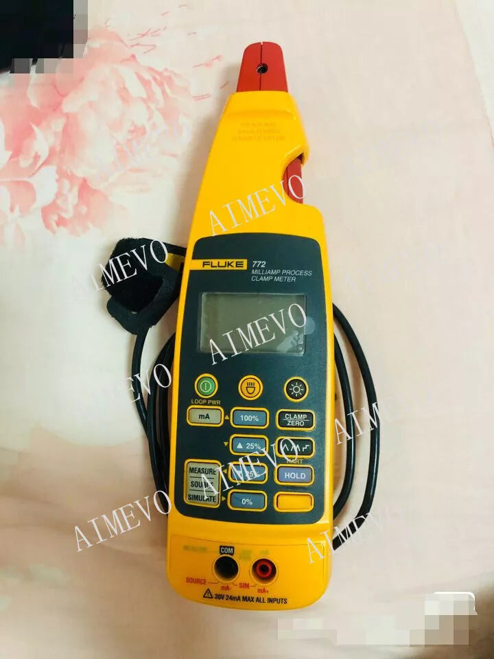 Fluke 772 Milliamp Process Clamp Meter Tester WITH SOFT BAG