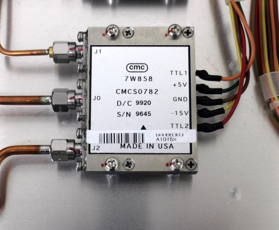 CMC 7W858 10MHz-13GHz SMA PIN Diode Switch