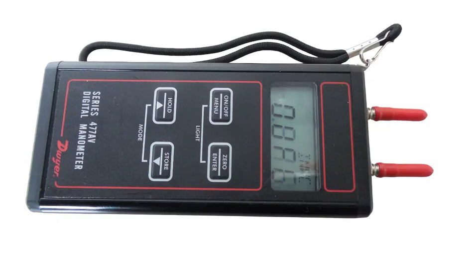 Dwyer Instruments Series 477AV-00 Digital Manometer - Precision Pressure Measurement