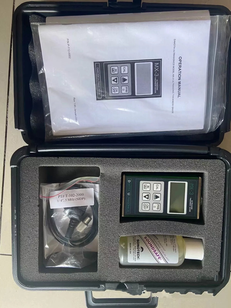 1PCS New DAKOTA MX-3 Ultrasonic Thickness Gauge