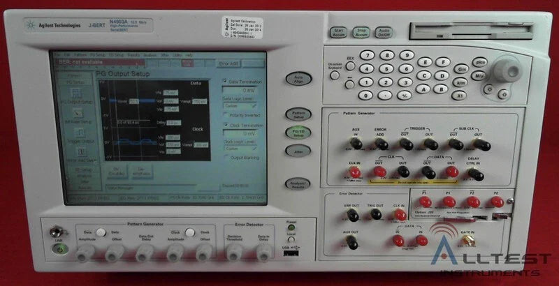 HP Agilent Keysight N4903A-J10-J20-C13 Serial J-BERT S/N DE46B00443