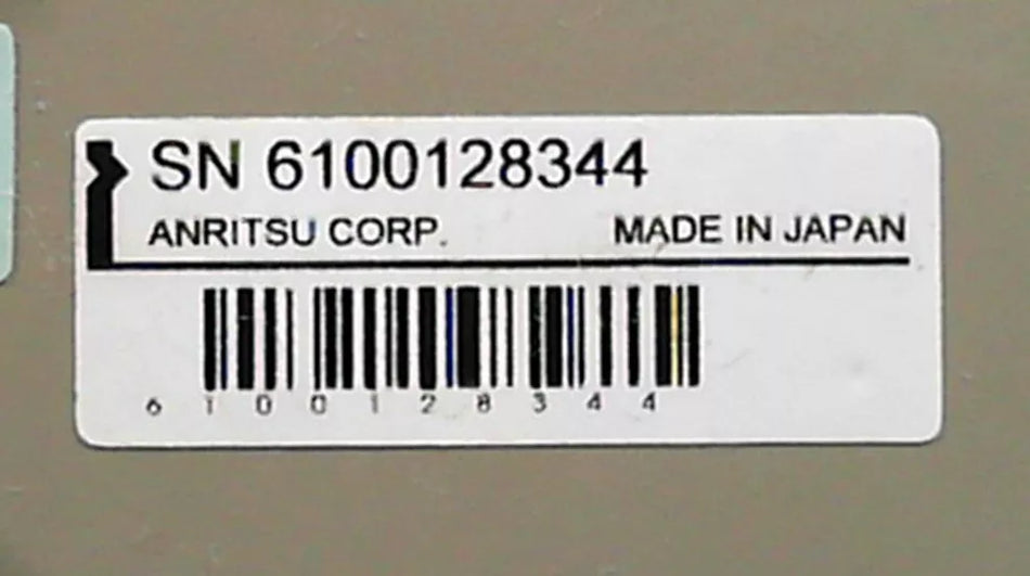 Anritsu MP1763B 12.5 GHz Pulse Pattern Generator 6100128344