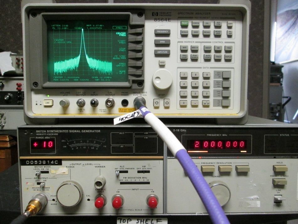 Synthesized Signal Generator by HP