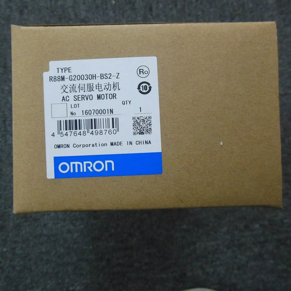 Omron R88M-G20030H-BS2-Z Servo Motor - New 1PC In Box, Expedited Shipping