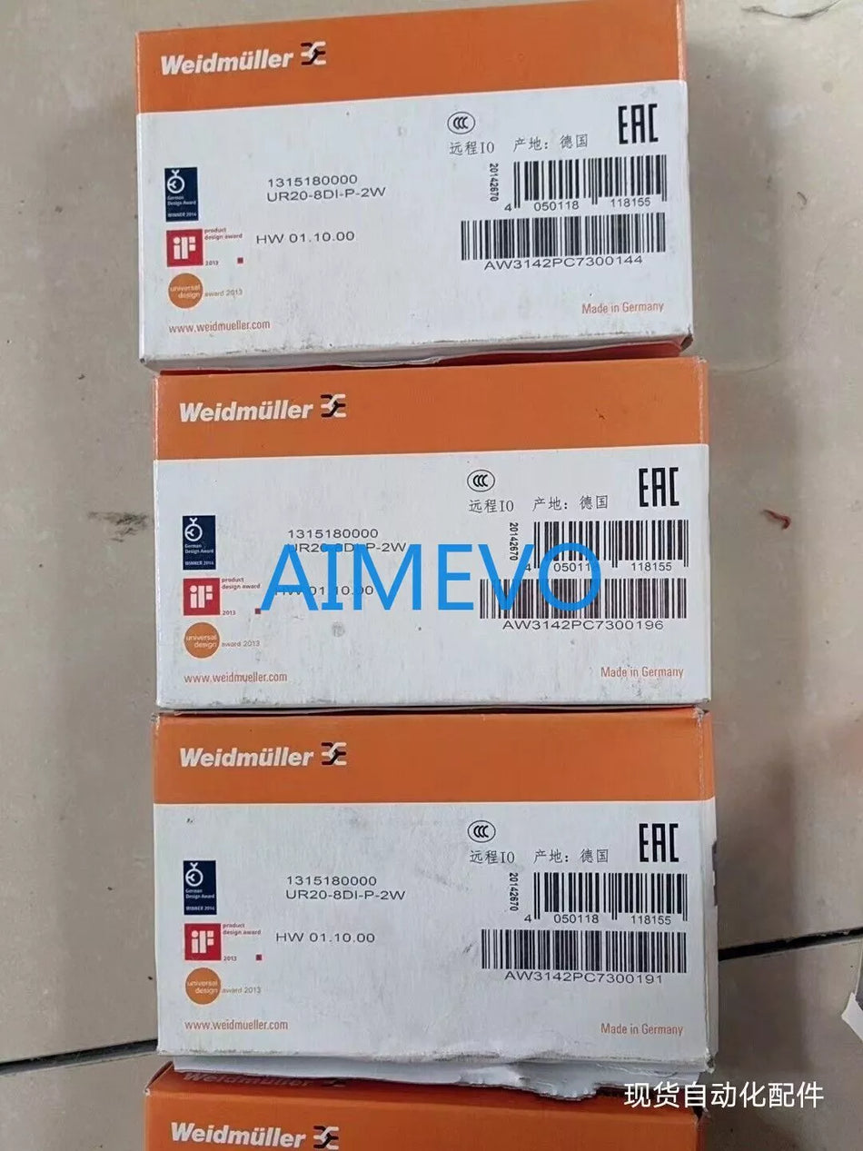 1PCS NEW Weidmuller UR20-8DI-P-2W 1315180000 input module