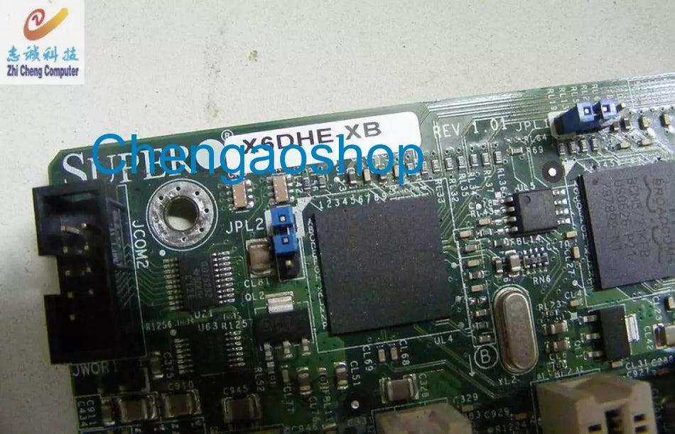 1PC Used Supermicro X6DHE-XB server motherboard ( by ) #W8279 WX