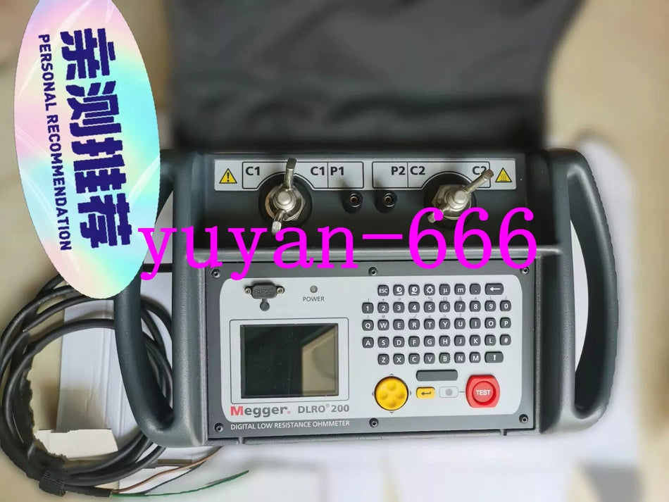 1PCS Used Megger DLRO 200 Resistance Tester #N945P YF