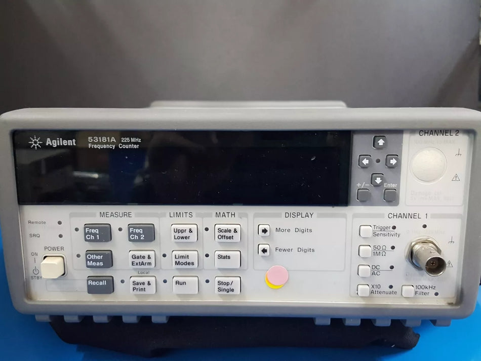 Agilent 53181A 225 MHz Frequency Counter (1718)