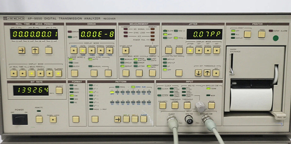 ANDO AP9850 Digital Transmission Analyzer