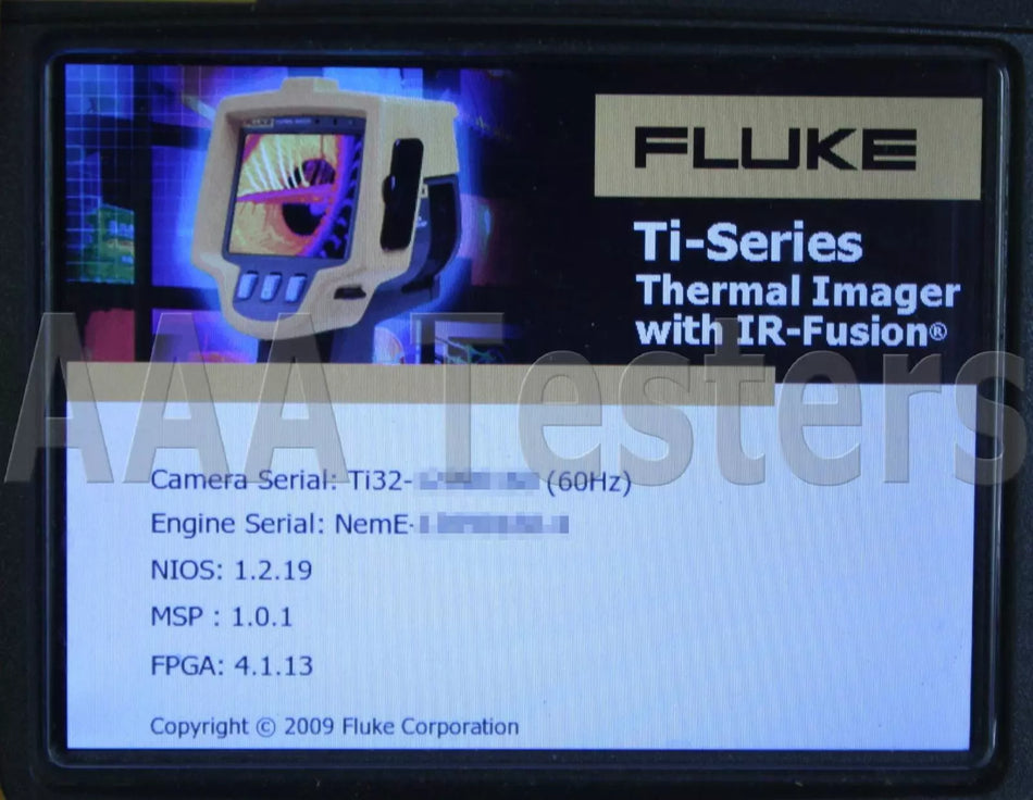 Fluke Ti32 60Hz 320 x 240 Industrial Infrared Thermal Imaging Camera IR Imager